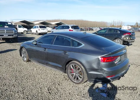 2018 Audi S5 3.0T Premium Plus from USA, damaged, VIN WAUC4CF57JA007297